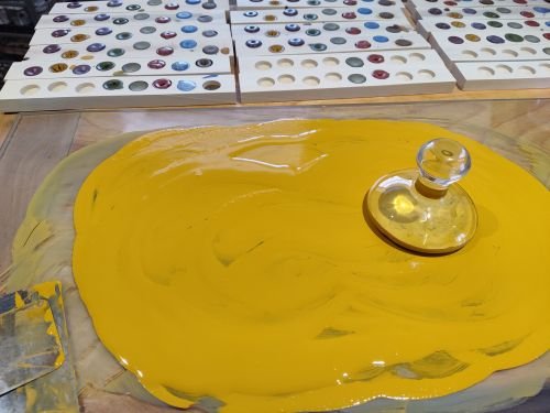 Watercolor paint making workshop